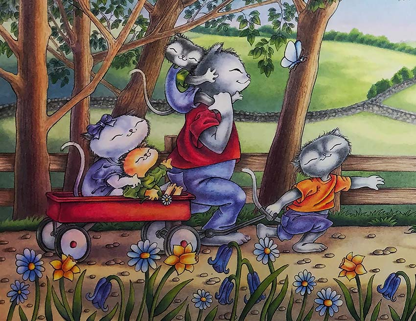 Cuddleecat Family Book - “Mummy’s Biggest, Best Birthday Surprise Ever”