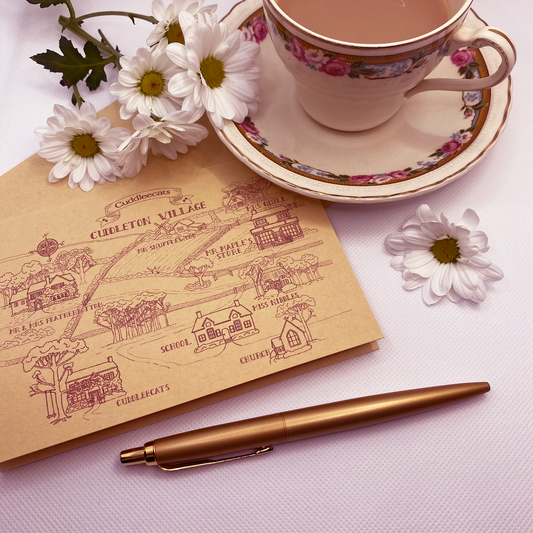 Cuddleton Village Card (pack of 5)