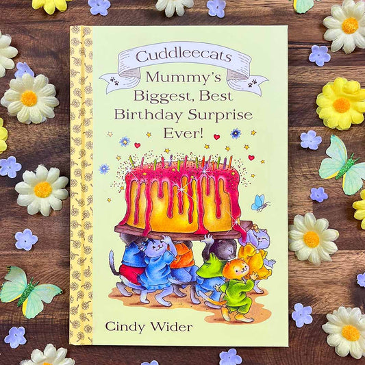 Cuddleecat Family Book - “Mummy’s Biggest, Best Birthday Surprise Ever”